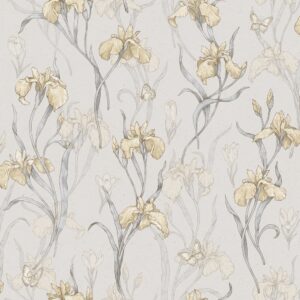 Sandberg Wallpaper Huset i Solen Iris amber