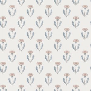 Sandberg Wallpaper Huset i Solen Maskrosen pink