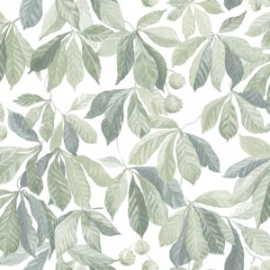 Sandberg Wallpaper Huset i Solen Kersti spring green