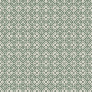 Sandberg Wallpaper Huset i Solen Lyckan emerald