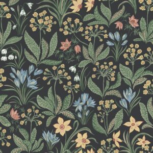 Sandberg Wallpaper Huset i Solen Huset i solen charcoal
