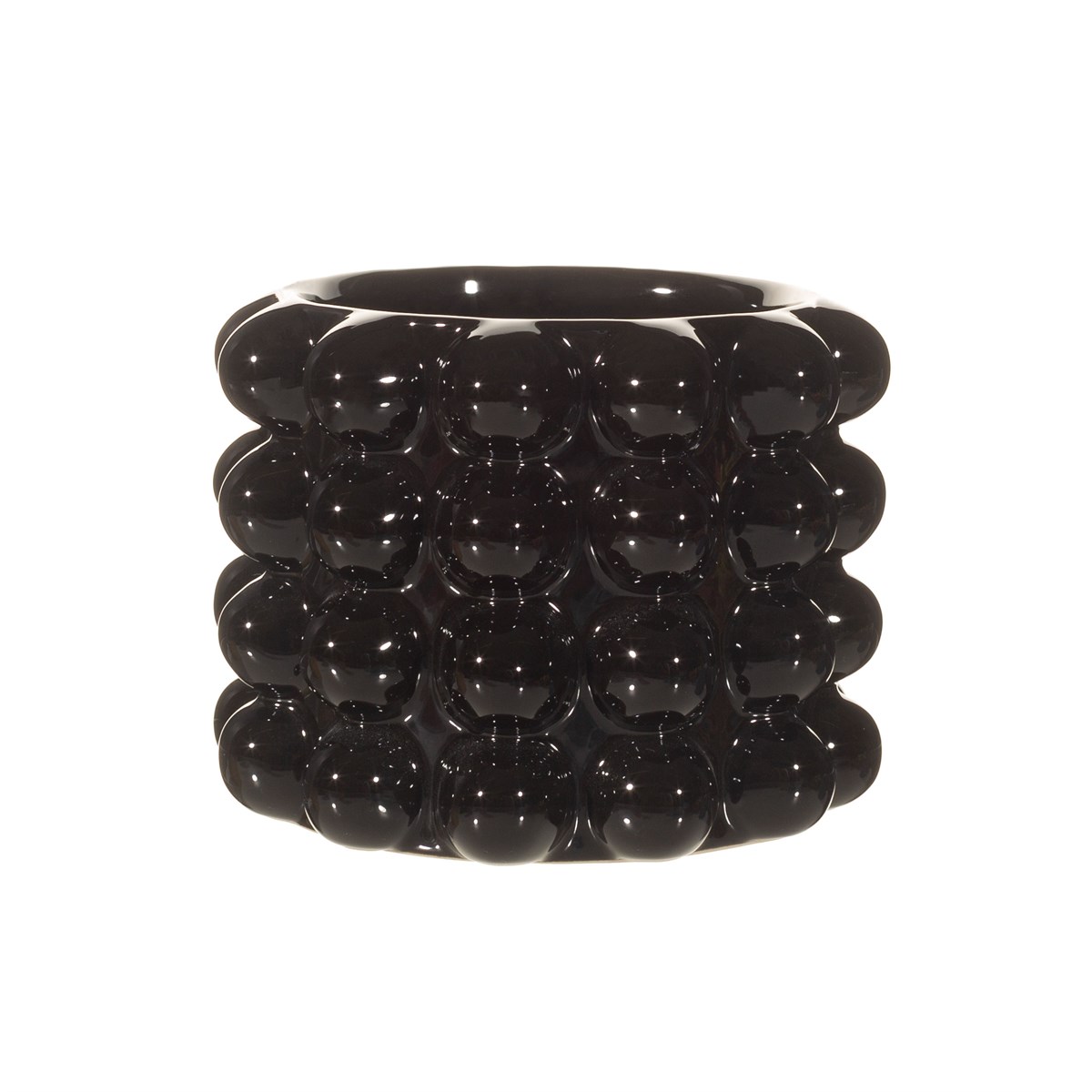 Sass & Belle Bobble Planter Black