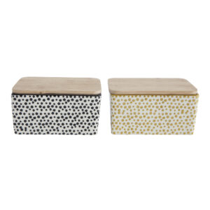 Bloomingville Poppy Butter Box Black