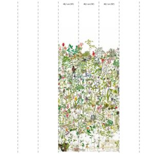 nlxl 3 Drop Enchanted Garden wallpaper mural 3 drops ASU-01-3 by Anna Surie