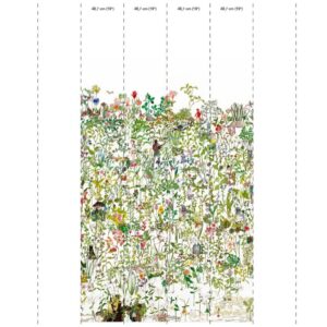 nlxl 4 Drop Enchanted Garden wallpaper mural 4 drops ASU-01-4 by Anna Surie