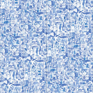nlxl 3 drops I'm Blue mural ASU-02-3 by Anna Surie