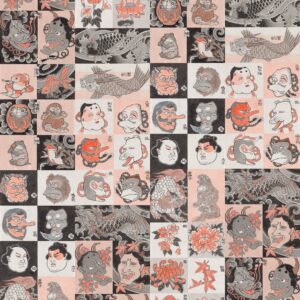 nlxl Irezumi roll of wallpaper KSO-01 by KENSHO II