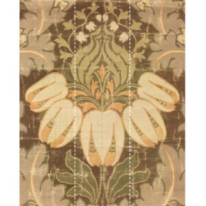 nlxl 3 drops Big Pattern Luther wallpaper  mural 3 drops MRV-02-3 by Mr & Mrs Vintage