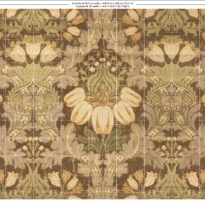 nlxl 9 drops Big Pattern Luther wallpaper  mural 9 drops MRV-02-9 by Mr & Mrs Vintage