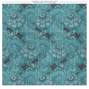 nlxl 7 drops Big Pattern Paola wallpaper  mural 7 drops MRV-03-7 by Mr & Mrs Vintage