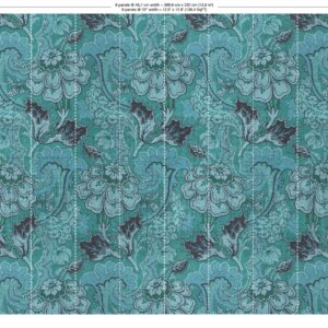 nlxl 8 drops Big Pattern Paola wallpaper  mural 8 drops MRV-03-8 by Mr & Mrs Vintage