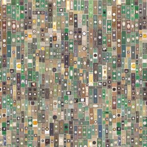 nlxl Microscopic Slides wallpaper roll of wallpaper MRV-10 by Mr & Mrs Vintage
