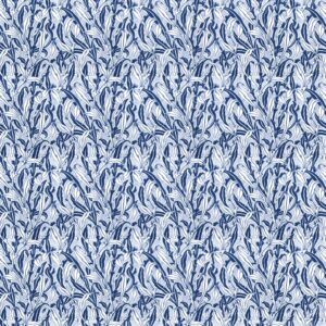 nlxl Mono Leaves Blue wallpaper roll of wallpaper MRV-12 by Mr & Mrs Vintage