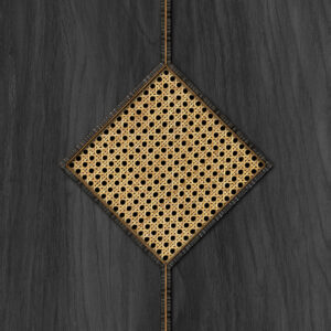 nlxl Diamond Webbing Grey  roll of wallpaper MRV-18 by NLXL