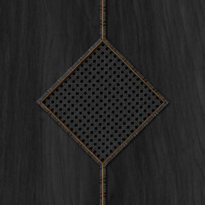 nlxl Diamond Webbing Black  roll of wallpaper MRV-19 by NLXL