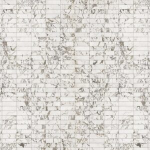 nlxl White Tiles 24,4 x 7,7 cm wallpaper roll of wallpaper PHM-43 by Piet Hein Eek