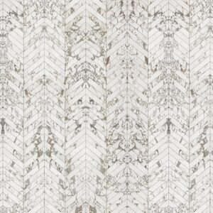 nlxl White Tiles 8,1 x 7,7 cm herring bone wallpaper roll of wallpaper PHM-45 by Piet Hein Eek