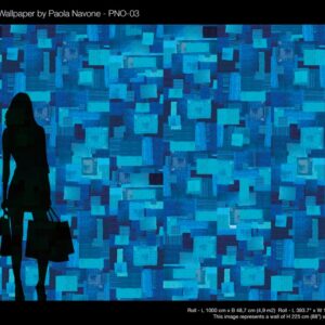 nlxl Shibori wallpaper roll of wallpaper PNO-03 by Paola Navone
