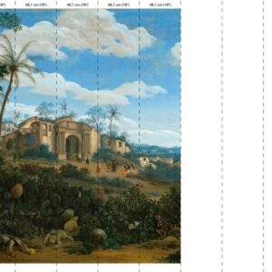 nlxl 6 drops View Olinda wallpaper mural 6 drops RKS-03-6 by Piet Hein Eek
