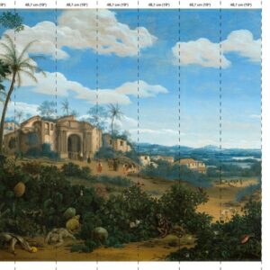 nlxl 8 drops View Olinda wallpaper mural 8 drops RKS-03-8 by Piet Hein Eek