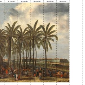 nlxl 7 drops Castle Of Batavia wallpaper mural 7 drops RKS-04-7 by Piet Hein Eek