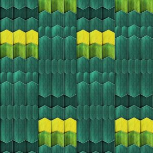 nlxl Yellow Edge roll of wallpaper SUZ-06 by Suzan Hijink