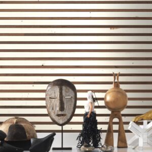 nlxl Scrapwood on teak wallpaper roll of wallpaper TIM-03 by Piet Hein Eek