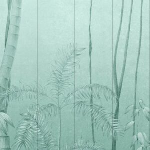 nlxl Amazonia Green Wallpaper 4 Drops mural UON-02-4 by UON
