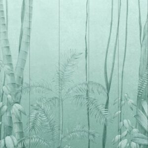 nlxl Amazonia Green Wallpaper 5 Drops mural UON-02-5 by UON