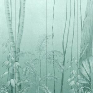 nlxl Amazonia Green Wallpaper 6 Drops mural UON-02-6 by UON