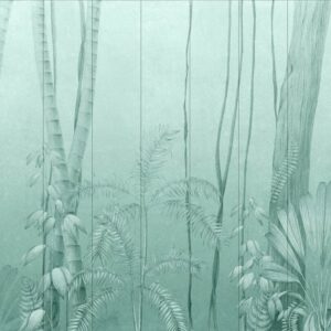 nlxl Amazonia Green Wallpaper 9 Drops mural UON-02-9 by UON