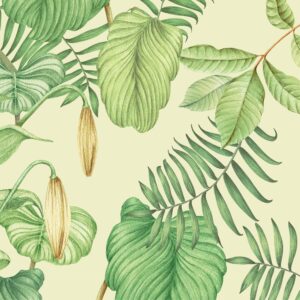 nlxl Light Greenery Light Wallpaper mural UON-05 Light by UON