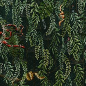 nlxl Art Deco Wallpaper 5 Drops mural UON-06-5 by UON