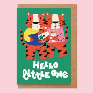 Hello Little One New Baby Card