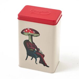 Rectangular tin box Champiman