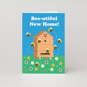 Beehive New Home Card | Housewarming Card | New House Card