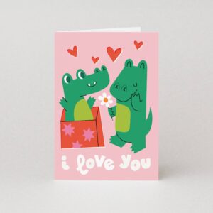 I Love You Crocs Valentine’s Card | Valentine’s Day Cards