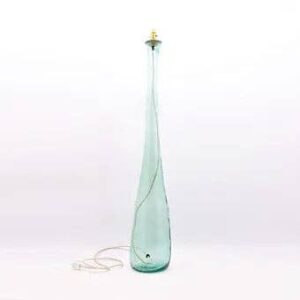 Recycled Glass Floor Lamp 126cm Jarron