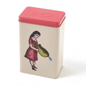 Giselle rectangular tin box