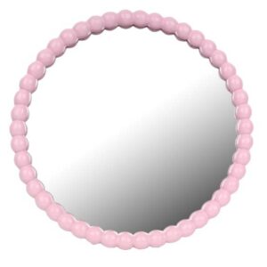 Pink Ball Framed Wall Mirror