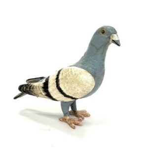 Cast Iron Standing Pigeon Figure