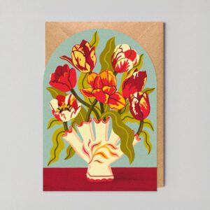 Tulips Card | Floral Cards | Blank Greeting Cards | Art Card