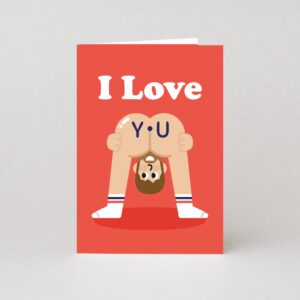 I Love You (Man) Valentines Card | Rude Valentine’s Day Card
